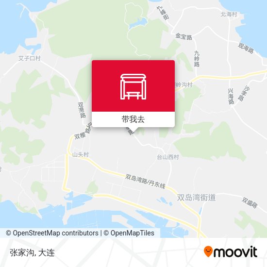 张家沟地图