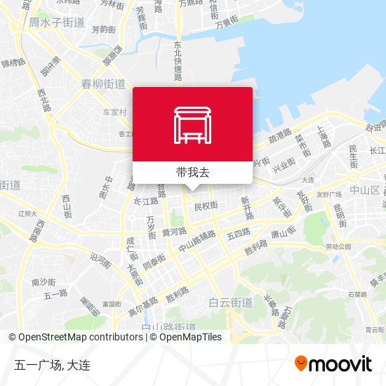 五一广场地图