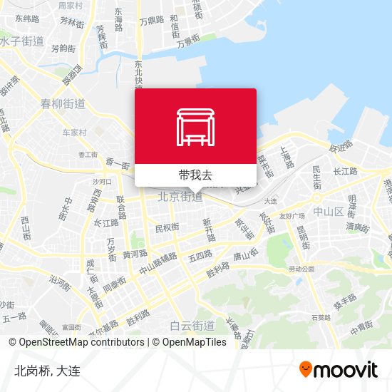 北岗桥地图