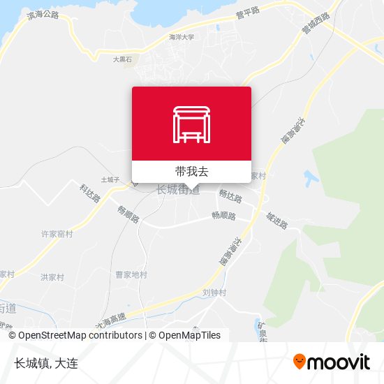 长城镇地图