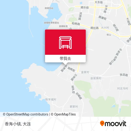 香海小镇地图