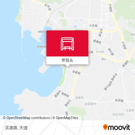 滨港路地图