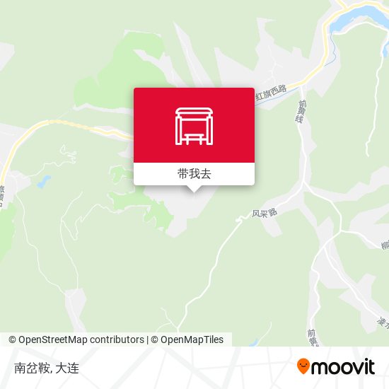 南岔鞍地图