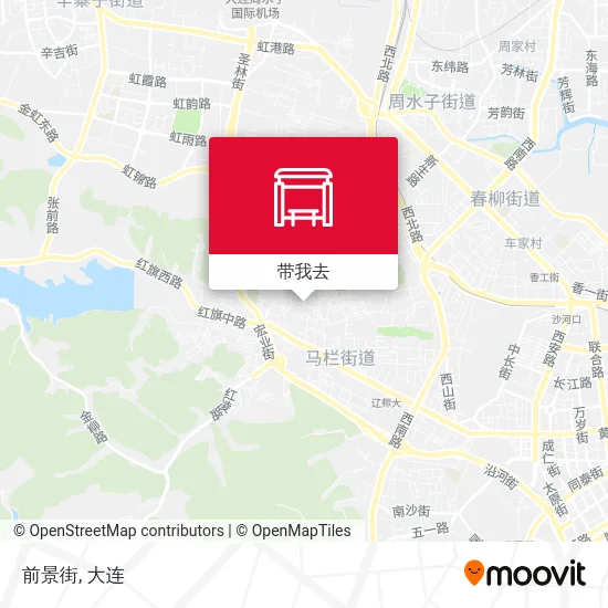 前景街地图