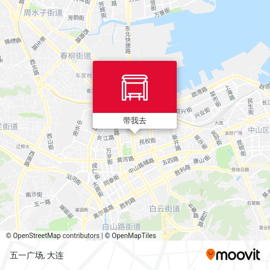 五一广场地图