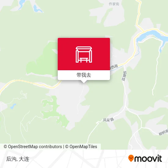 后沟地图