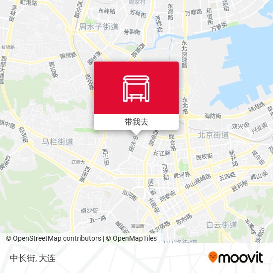 中长街地图