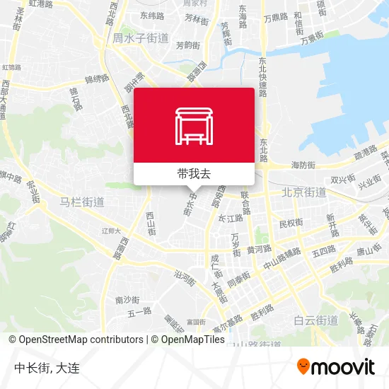 中长街地图