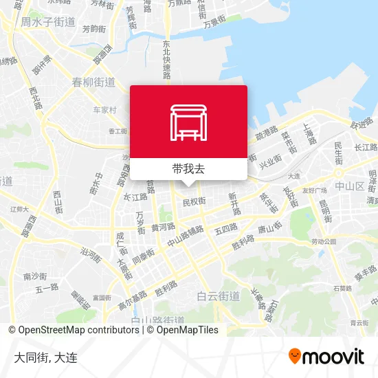 大同街地图