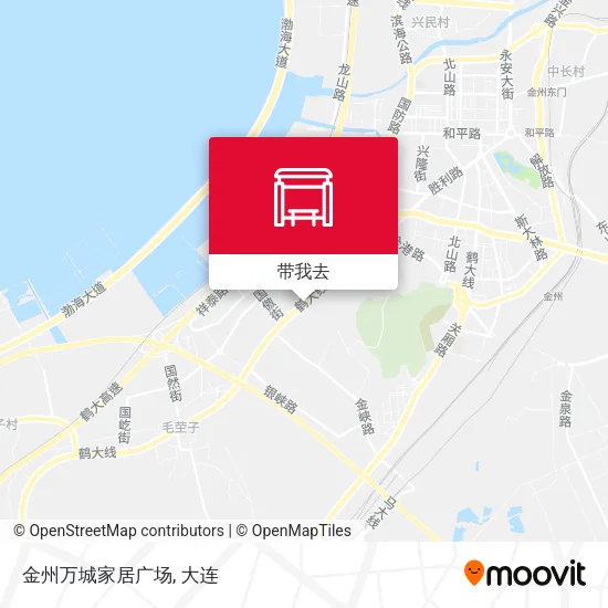 金州万城家居广场地图