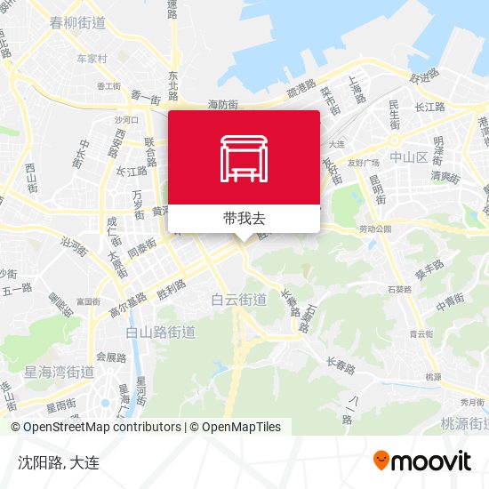 沈阳路地图