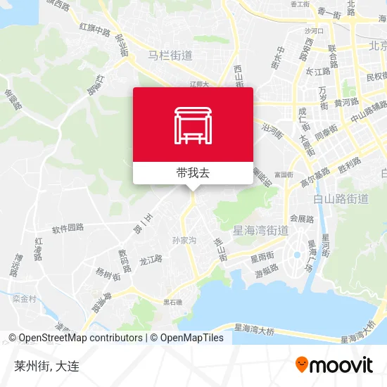 莱州街地图