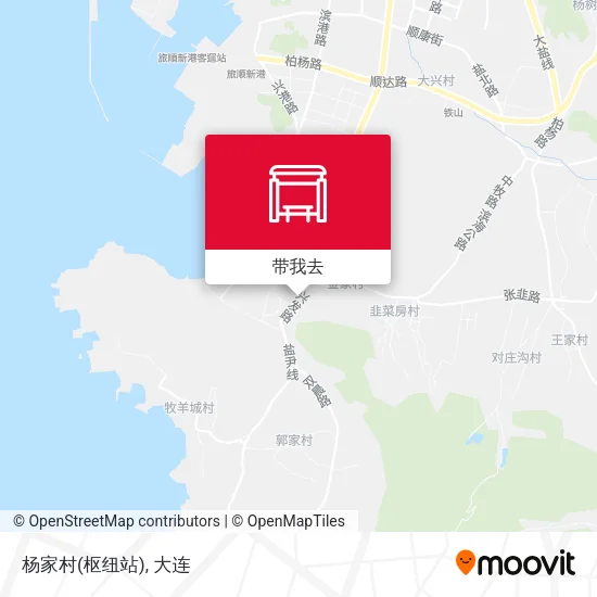 杨家村(枢纽站)地图