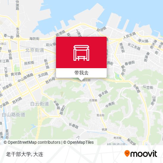 老干部大学地图
