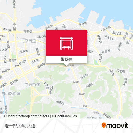 老干部大学地图
