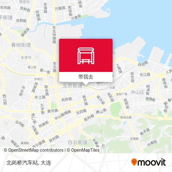北岗桥汽车站地图