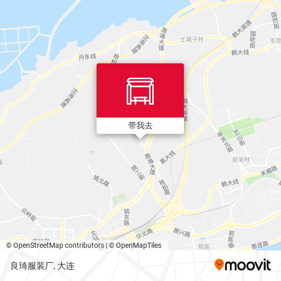 良琦服装厂地图