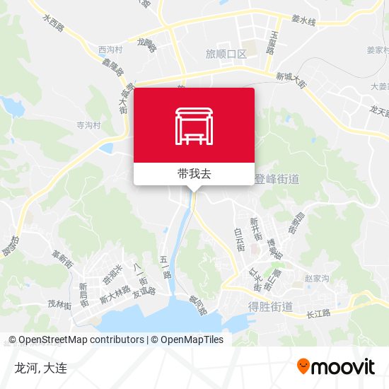 龙河地图
