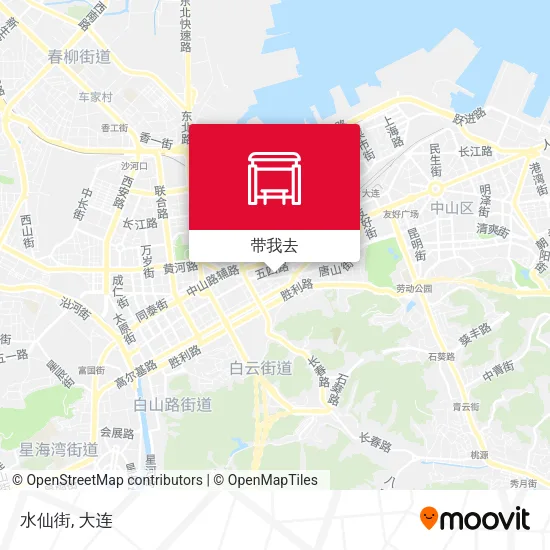 水仙街地图