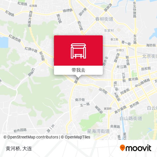 黄河桥地图