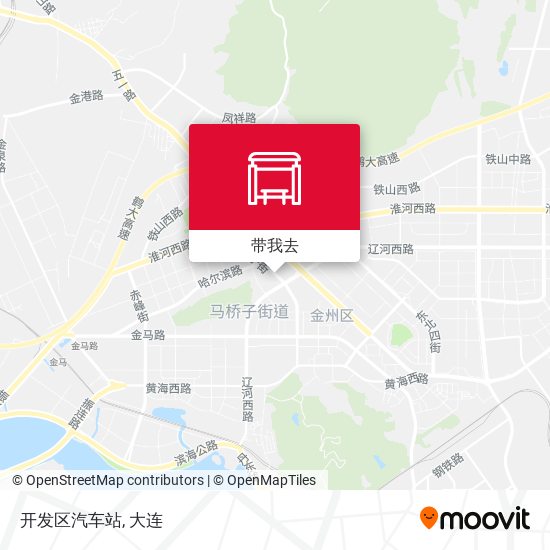 开发区汽车站地图