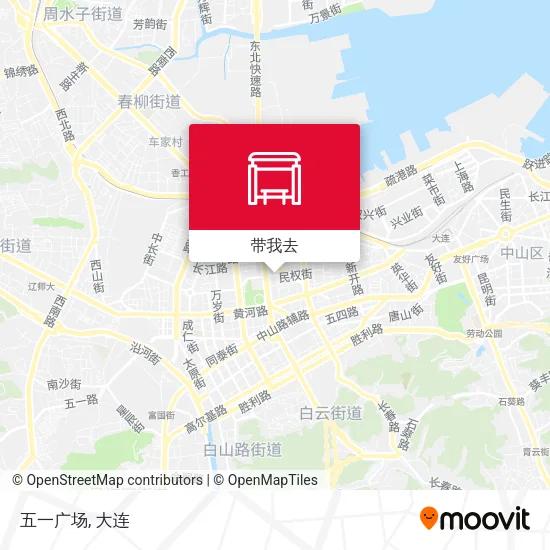 五一广场地图