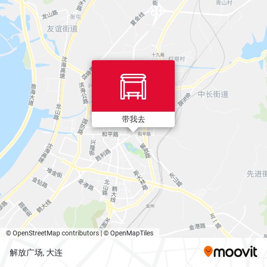 解放广场地图