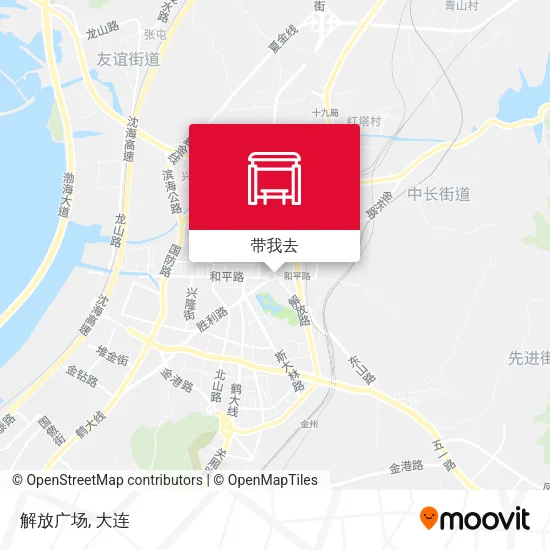 解放广场地图