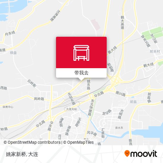 姚家新桥地图