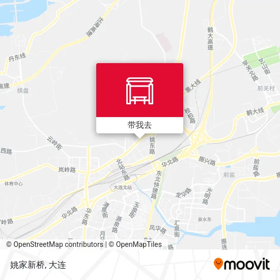 姚家新桥地图