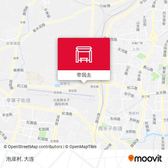 泡崖村地图