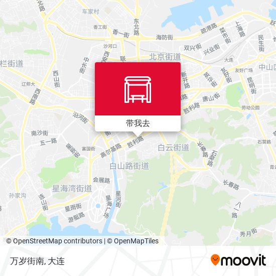 万岁街南地图
