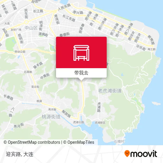 迎宾路地图