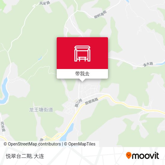 悦翠台二期地图