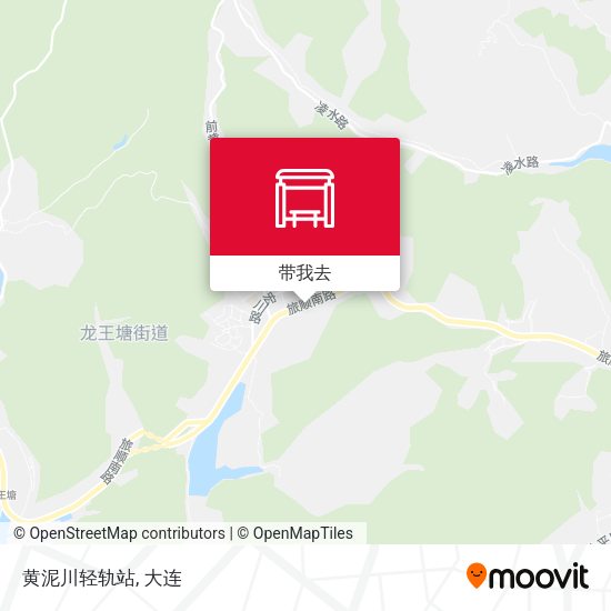 黄泥川轻轨站地图