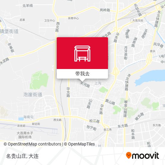 名贵山庄地图
