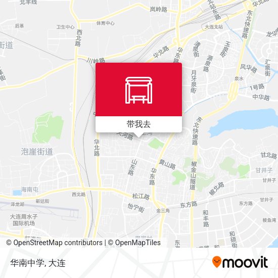 华南中学地图