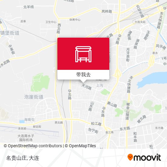 名贵山庄地图