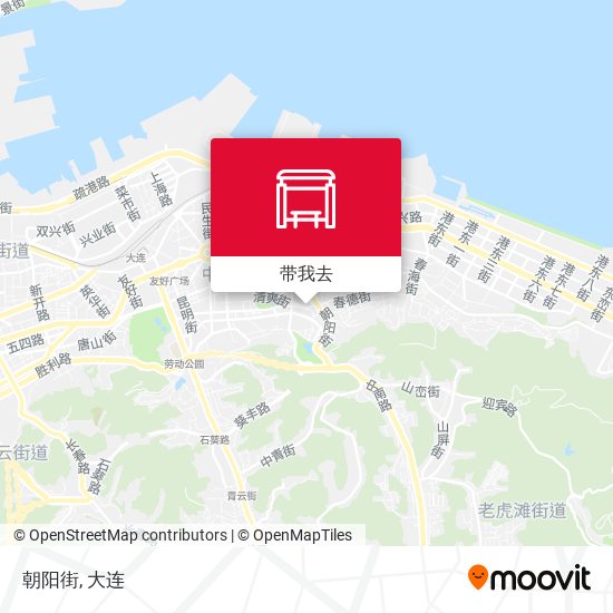 朝阳街地图