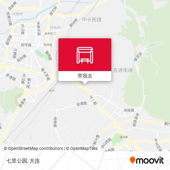 七里公园地图