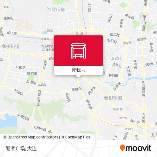 迎客广场地图