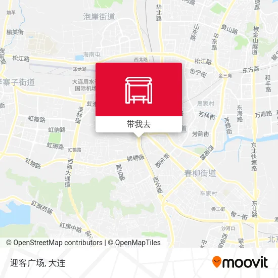 迎客广场地图