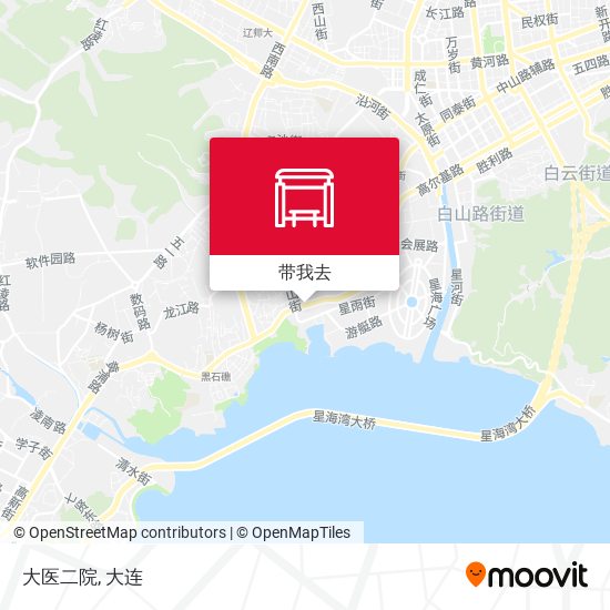 大医二院地图
