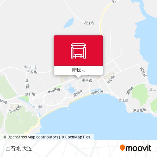 金石滩地图
