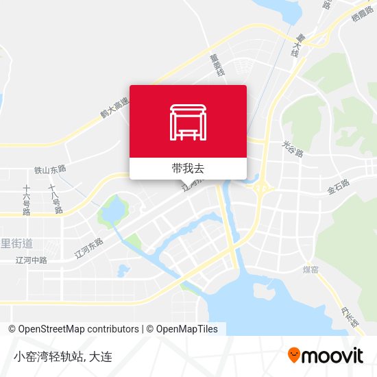 小窑湾轻轨站地图