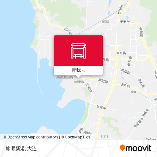 旅顺新港地图