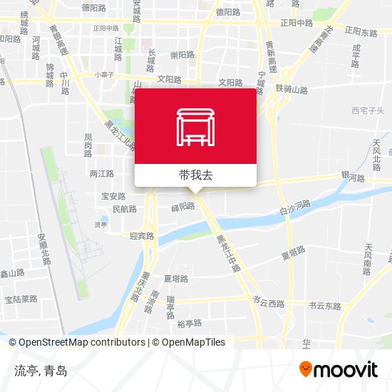 流亭地图
