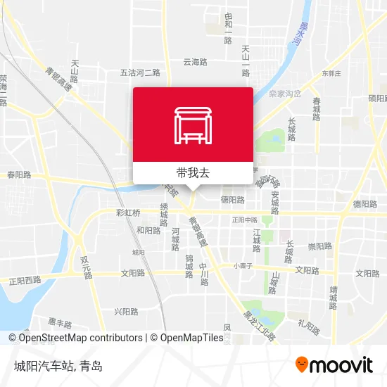 城阳汽车站地图
