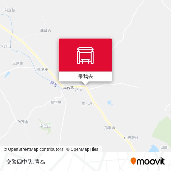交警四中队地图