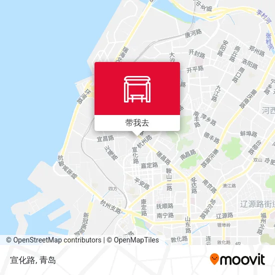 宣化路地图